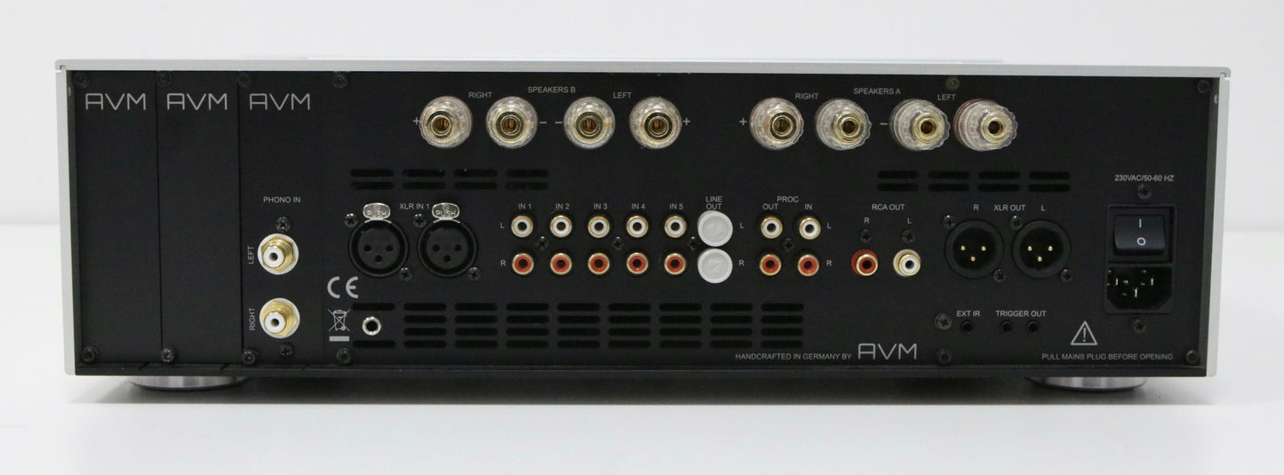 AVM A 5.2T silber High-End Vollverstärker