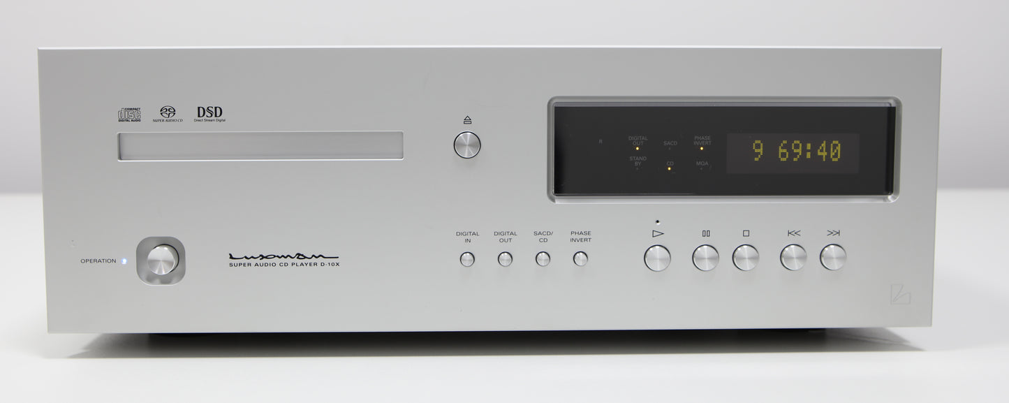 Luxman D-10x State-of-the-Art CD / SACD-Player / DA-Wandler mit D