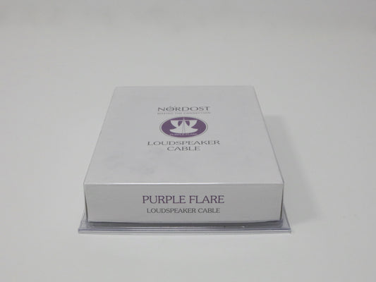 Nordost Purple Flare Banana 2x4m Lautsprecherkabel