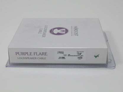 Nordost Purple Flare Banana 2x4m Lautsprecherkabel