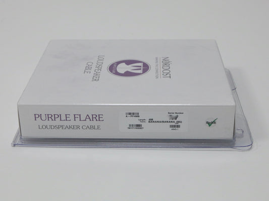 Nordost Purple Flare Banana 2x4m Lautsprecherkabel