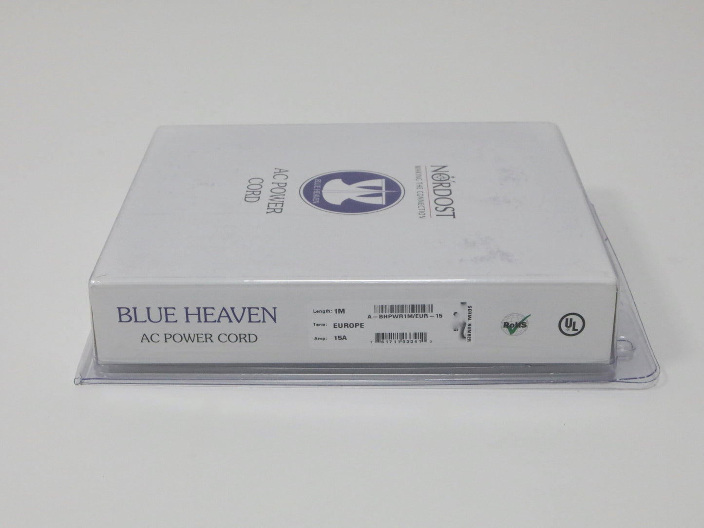 Nordost Blue Heaven Power Cord 1,0m Netzkabel (Euro Stecker)