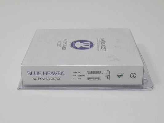 Nordost Blue Heaven Power Cord 1,0m Netzkabel (Euro Stecker)