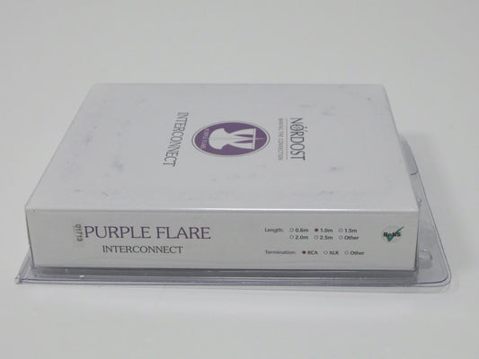 Nordost Purple Flare Interconnect 1,0 m RCA Kabel
