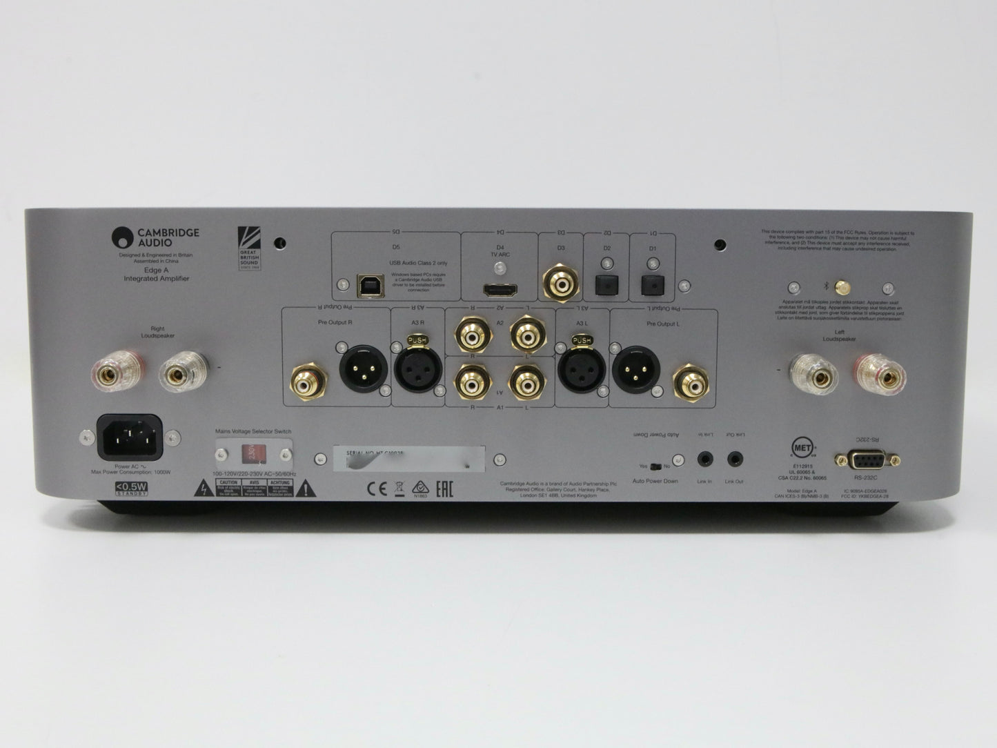 Cambridge Audio Edge A High-End Vollverstärker