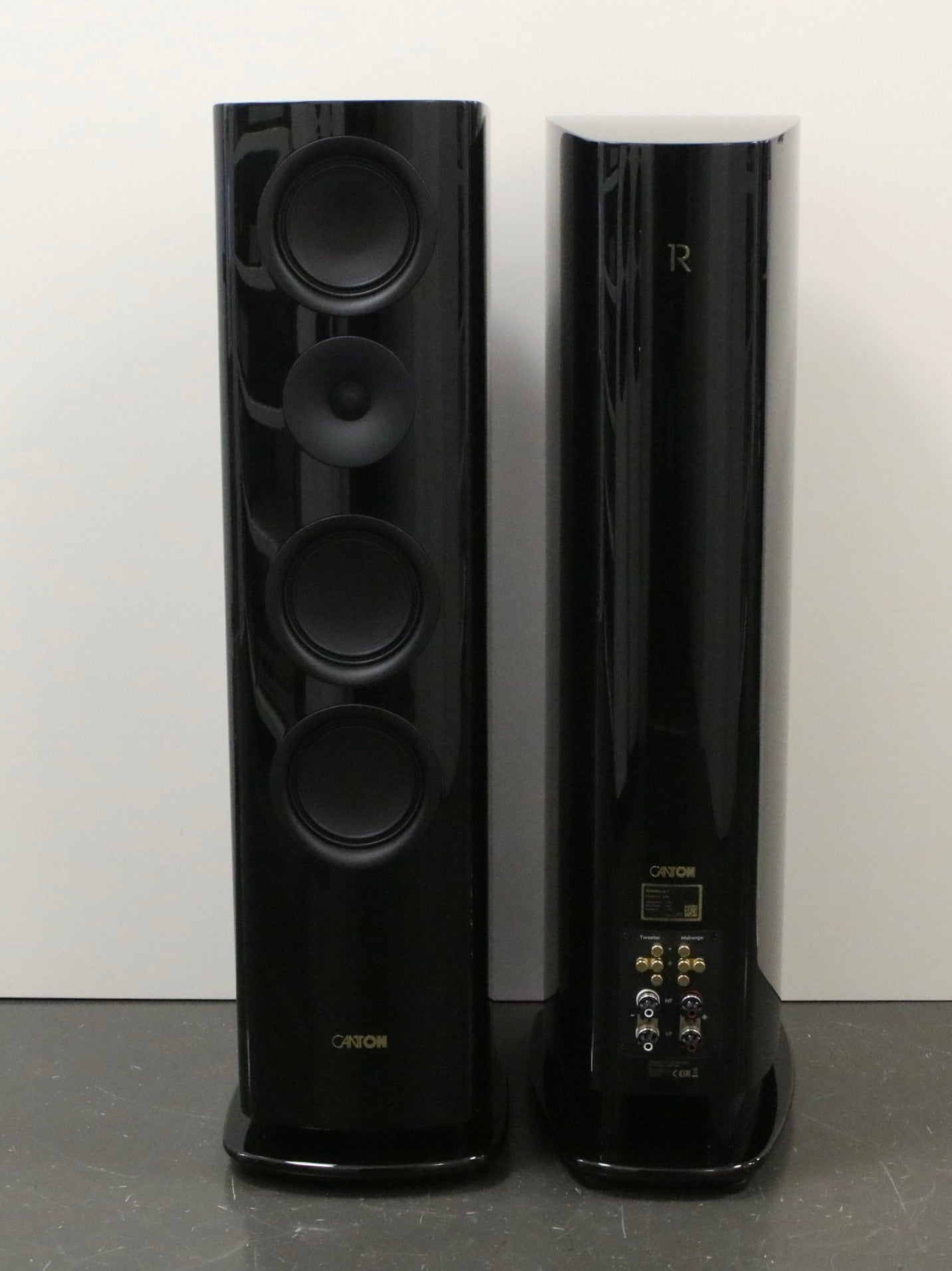 Canton Reference 7 schwarz High-End Standlautsprecher