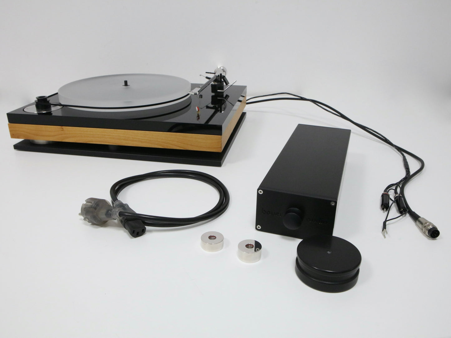 Bauer Audio DPS3 mit Bauer Tonarm High-End Plattenspieler