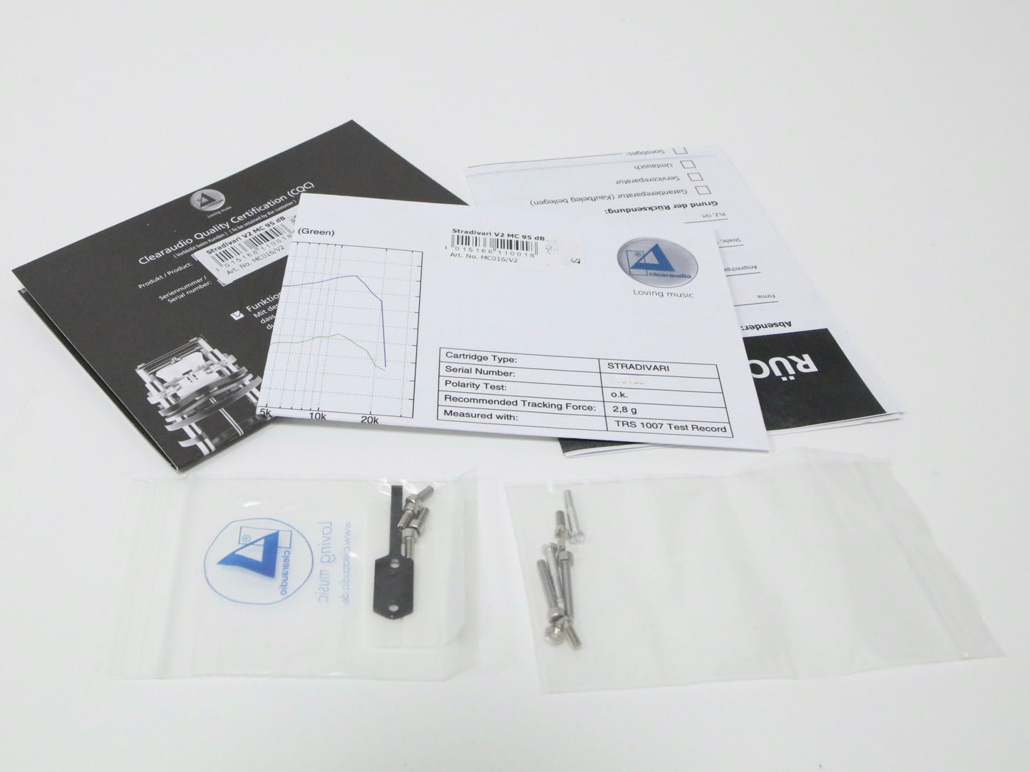Clearaudio Stradivari V2 MC High-End Tonabnehmer
