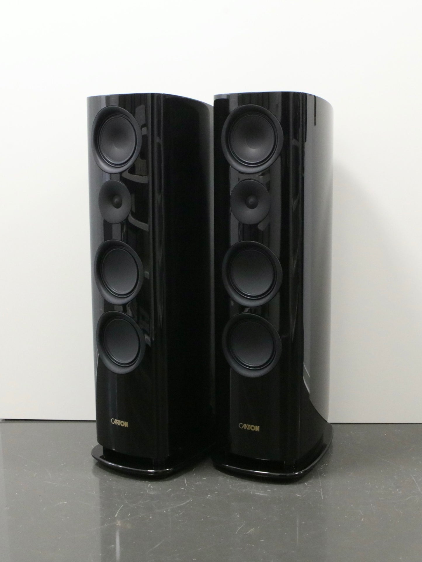 Canton Reference 5 schwarz High-End Standlautsprecher