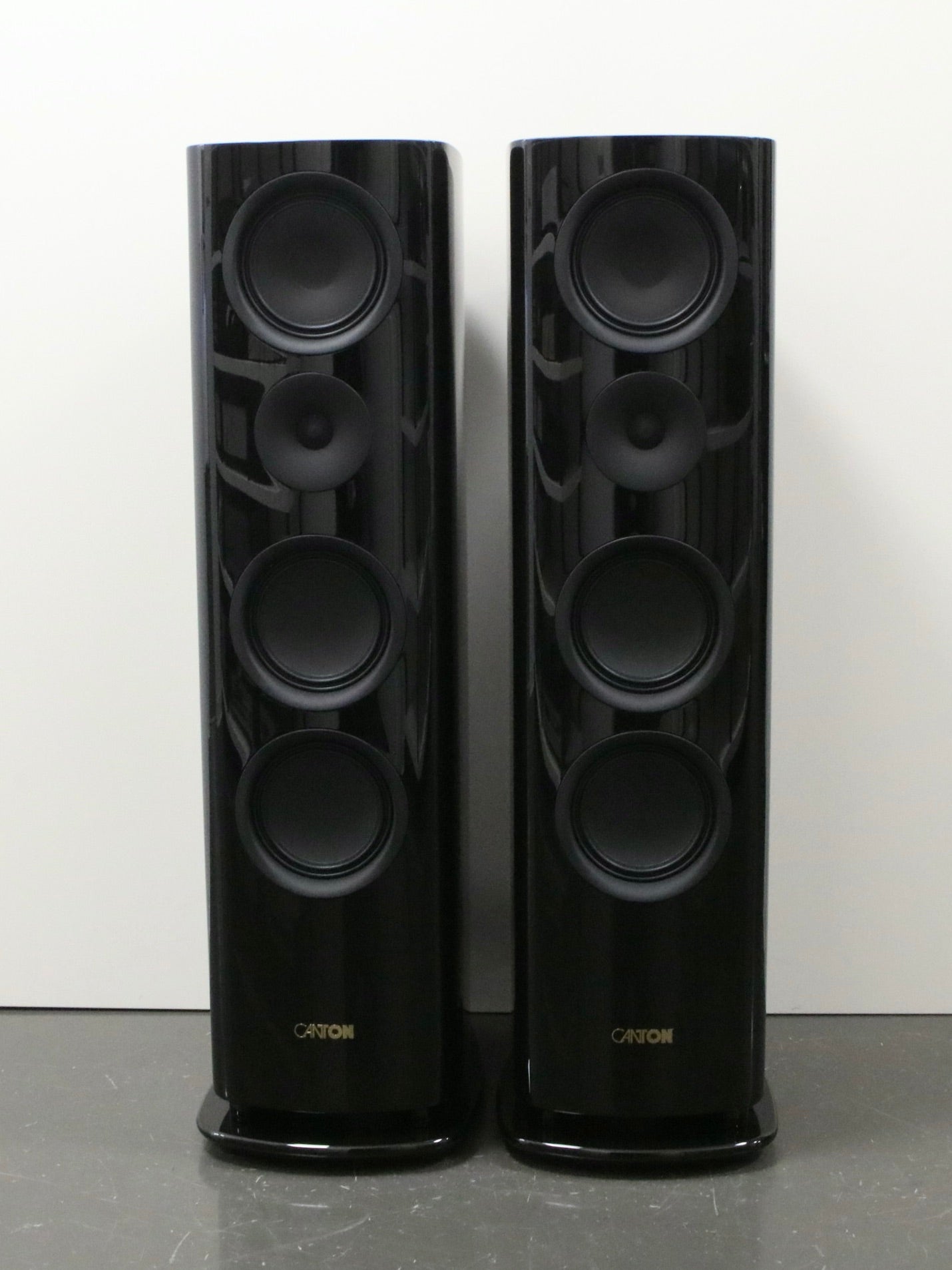 Canton Reference 5 schwarz High-End Standlautsprecher