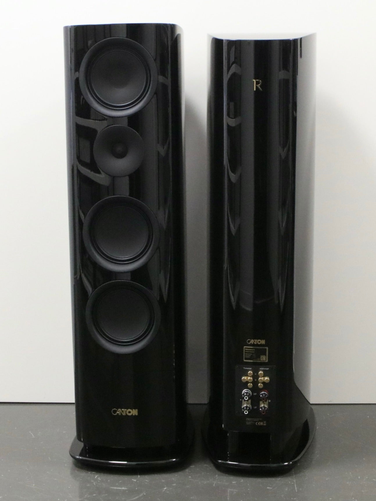 Canton Reference 5 schwarz High-End Standlautsprecher