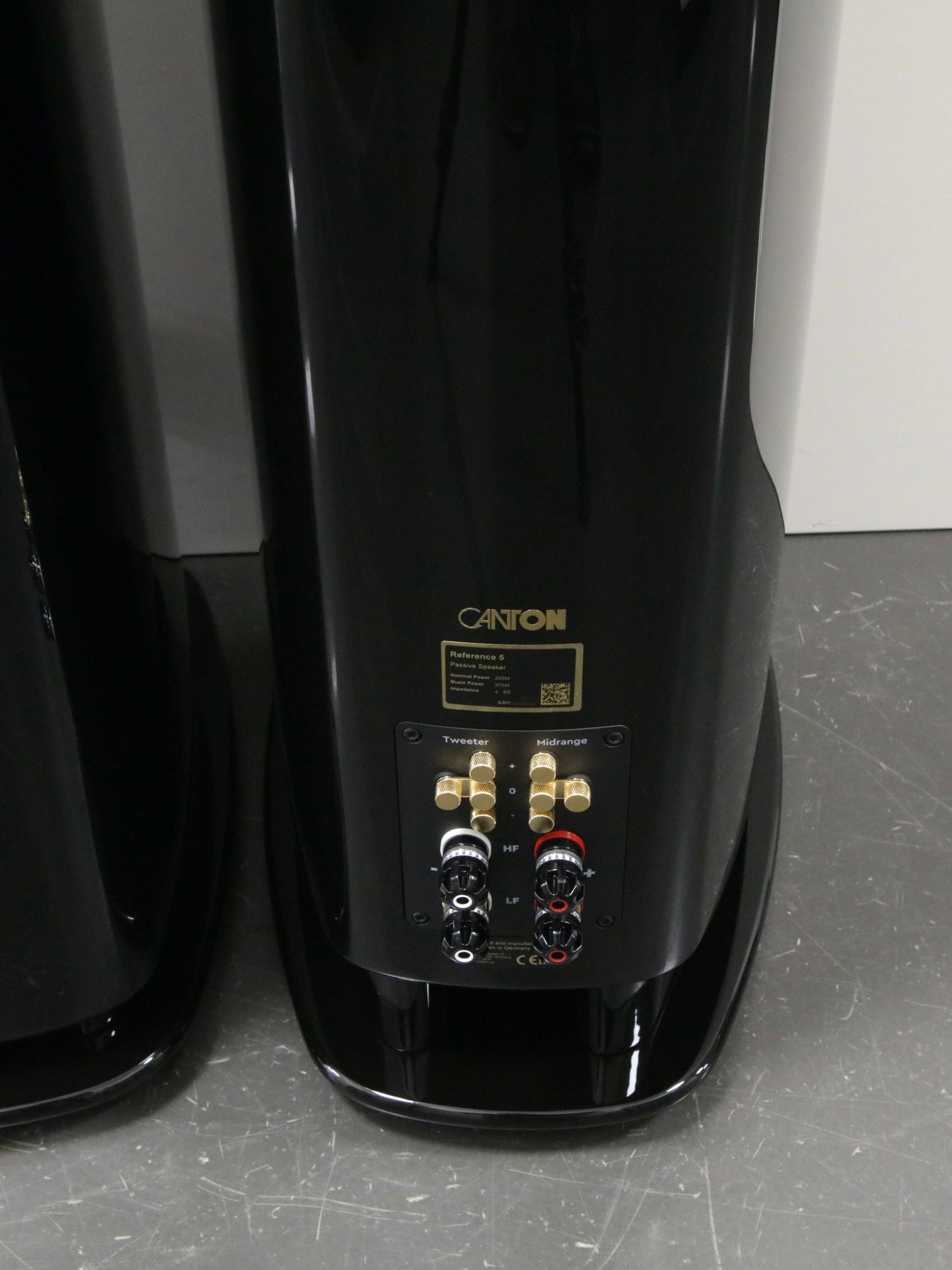 Canton Reference 5 schwarz High-End Standlautsprecher