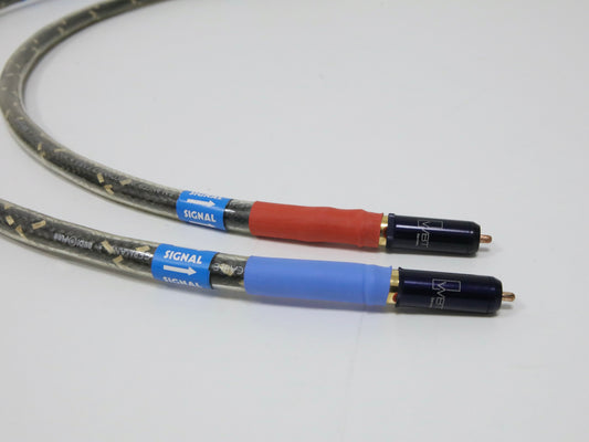 Audioplan AF MK6 RCA-Kabel 0,7m mit WBT Klemmen