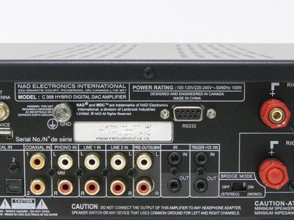NAD C368 Vollverstärker