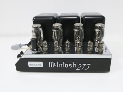 McIntosh MC275 Commemorative Edition J. Gow