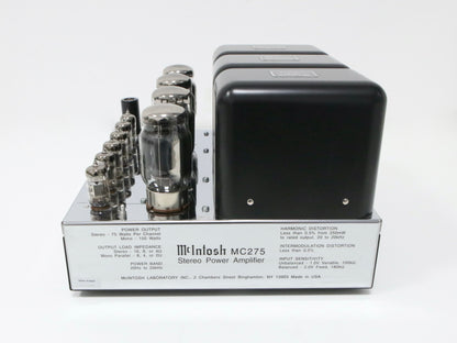 McIntosh MC275 Commemorative Edition J. Gow