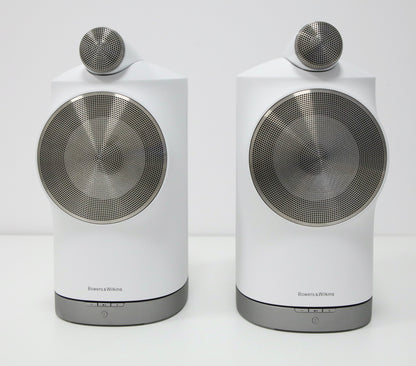 Bowers & Wilkins B&W Formation Duo weiß inkl Stands silber