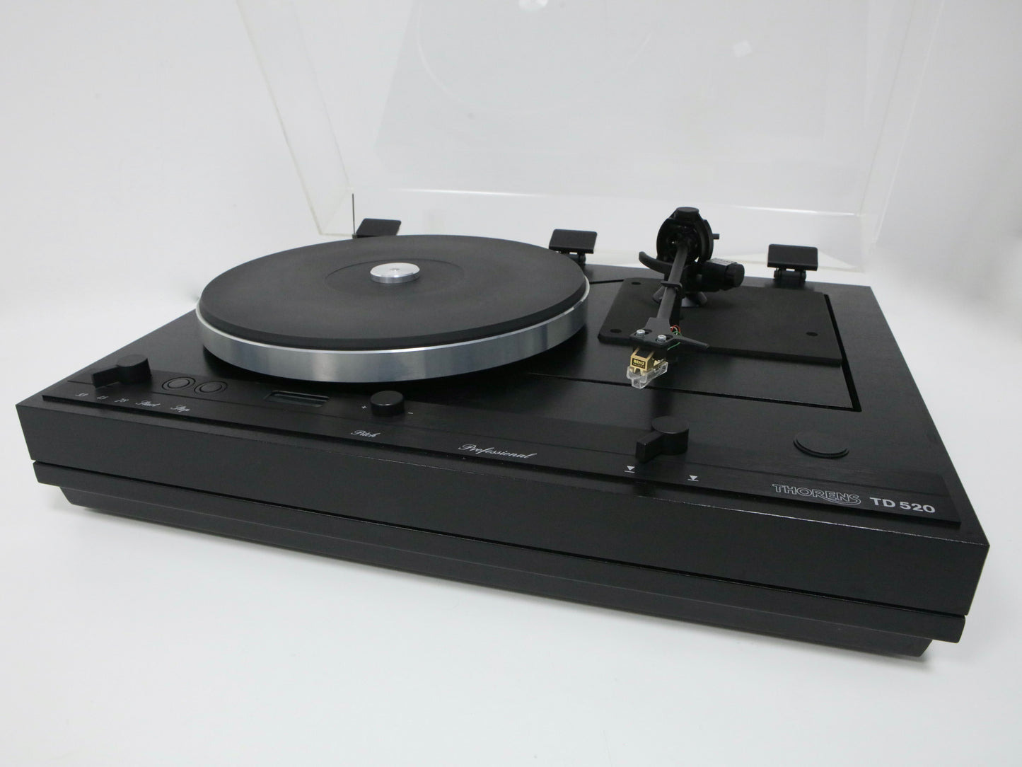 Thorens TD 520 mit Benz MC20E2 Retro High-End Plattenspieler