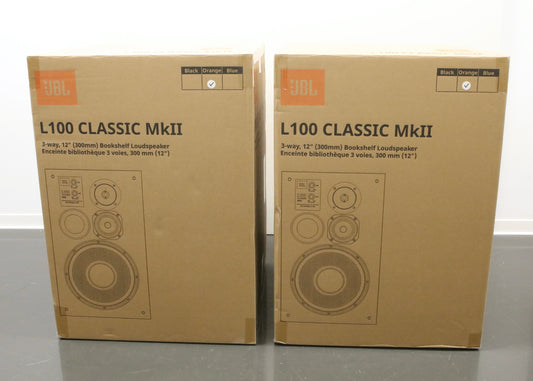 JBL L100 Classic MKII High-End Kompaktlautsprecher inkl. Stands