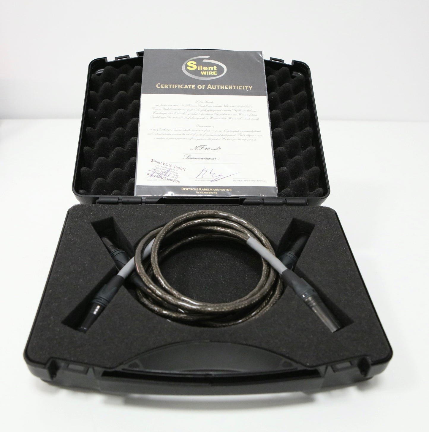 Silent Wire NF32 XLR 2,0m High-End Kabel