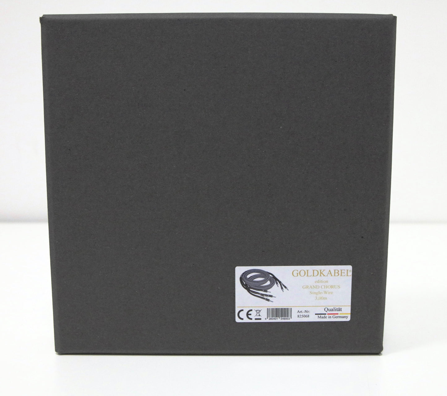 Goldkabel edition grand CHORUS Single-Wire 2x3m High-End Lautsprecherkabel