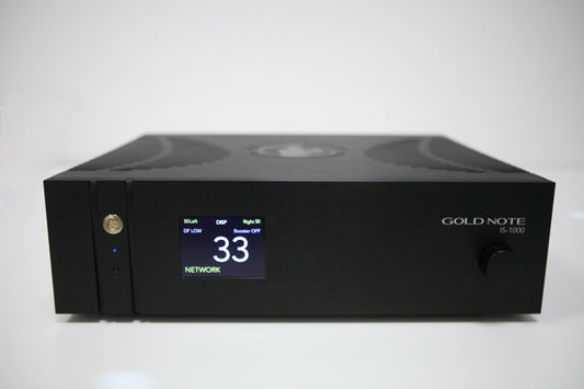 Gold Note IS1000 High-End Vollverstärker/Streamer inkl DAC/Phono