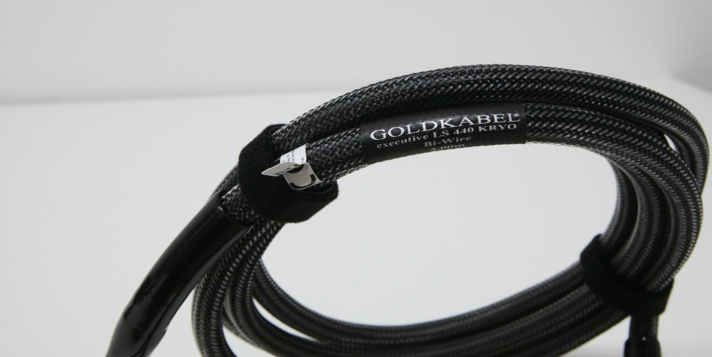 Goldkabel LS440 KRYO 2x3m Bi-Wire High-End Lautsprecherkabel