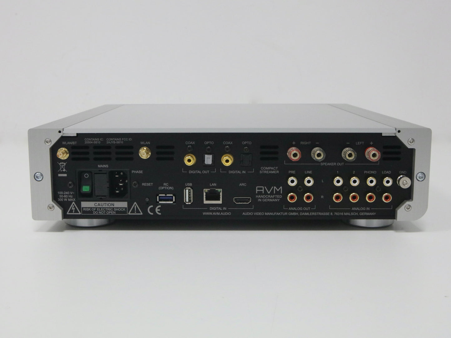 AVM AS 2.3 silber High-End All in One Player