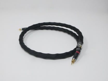 NBS black label High-End RCA-Kabel 1,20m