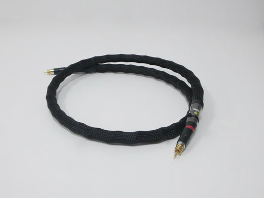 NBS black label High-End RCA-Kabel 1,20m