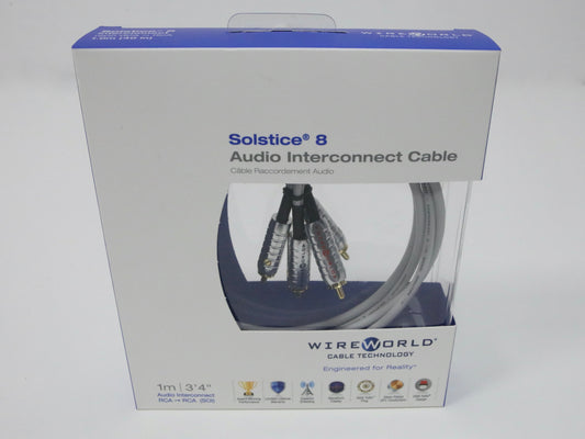 Wireworld Solstice 8 RCA Kabel 1,0m