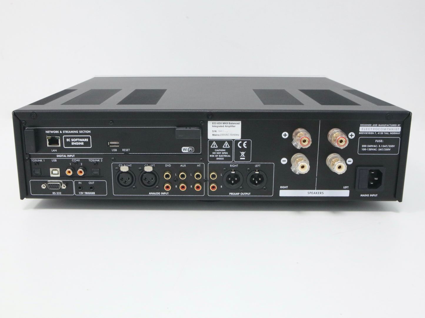 Electrocompaniet ECI 6 DX MKII High-End Vollverstärker
