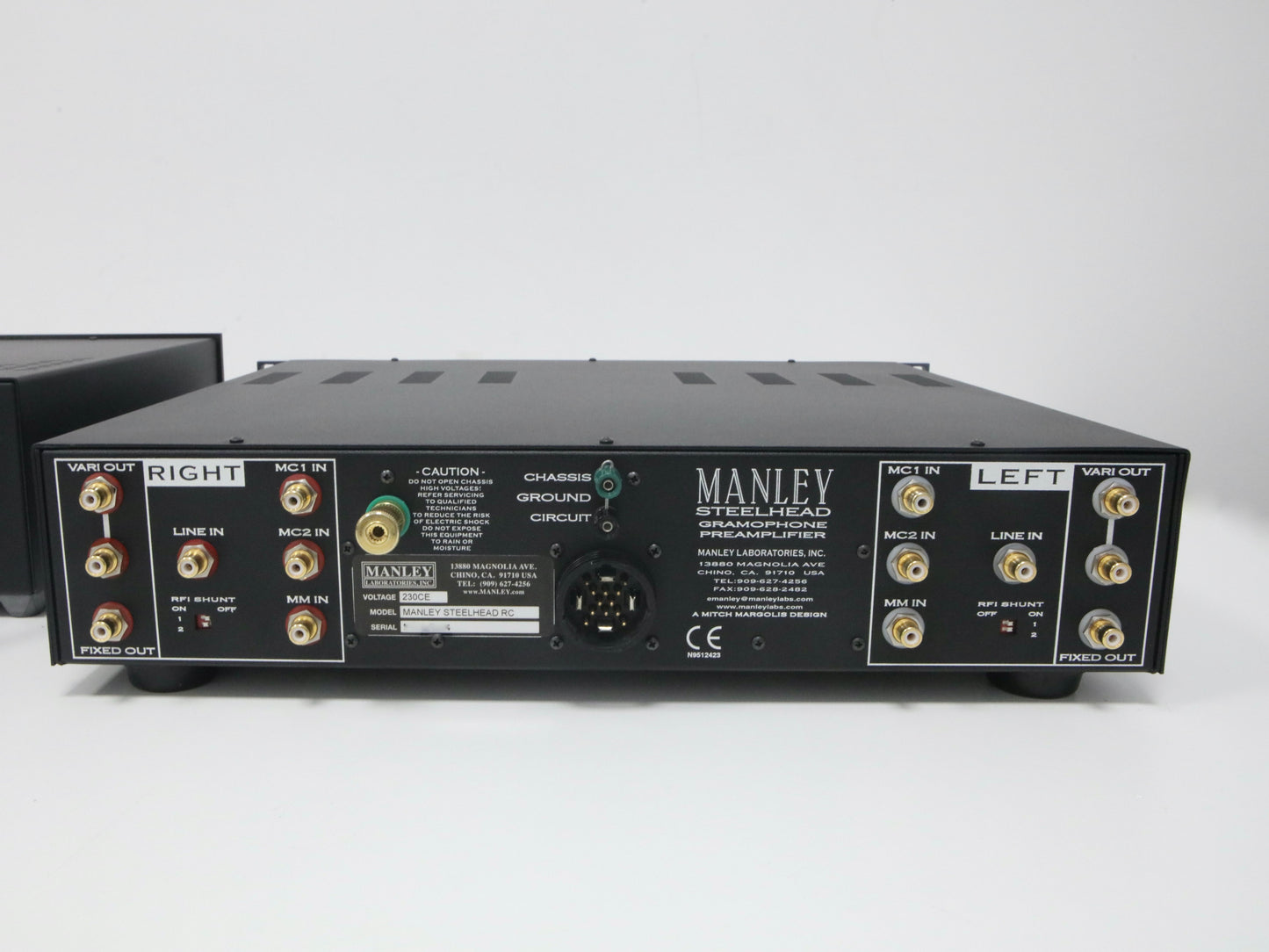 Manley Steelhead RC V2 mit Power Supply High-End Phonopre
