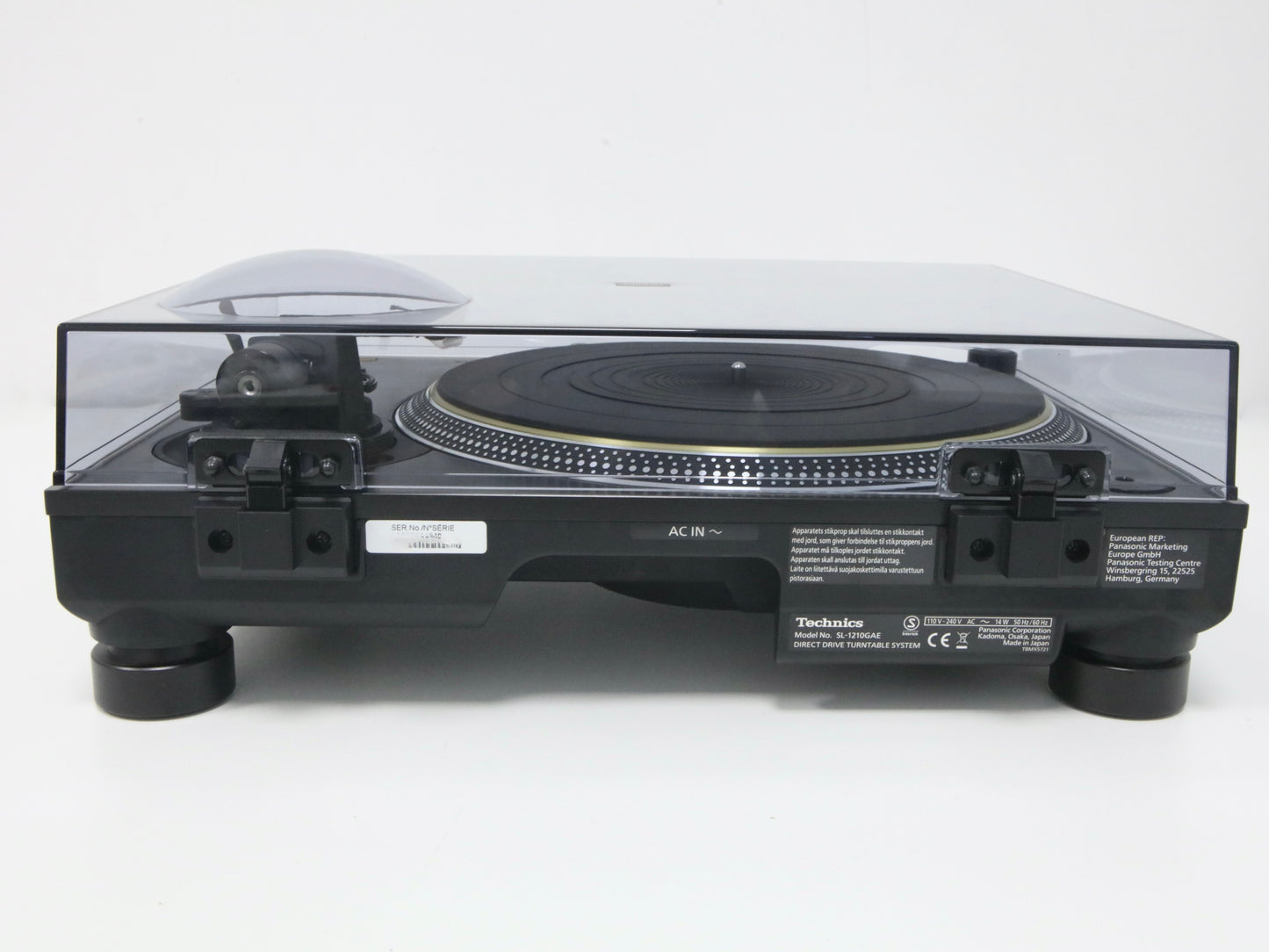 Technics SL-1210GAE Limited Edition High-End Plattenspieler