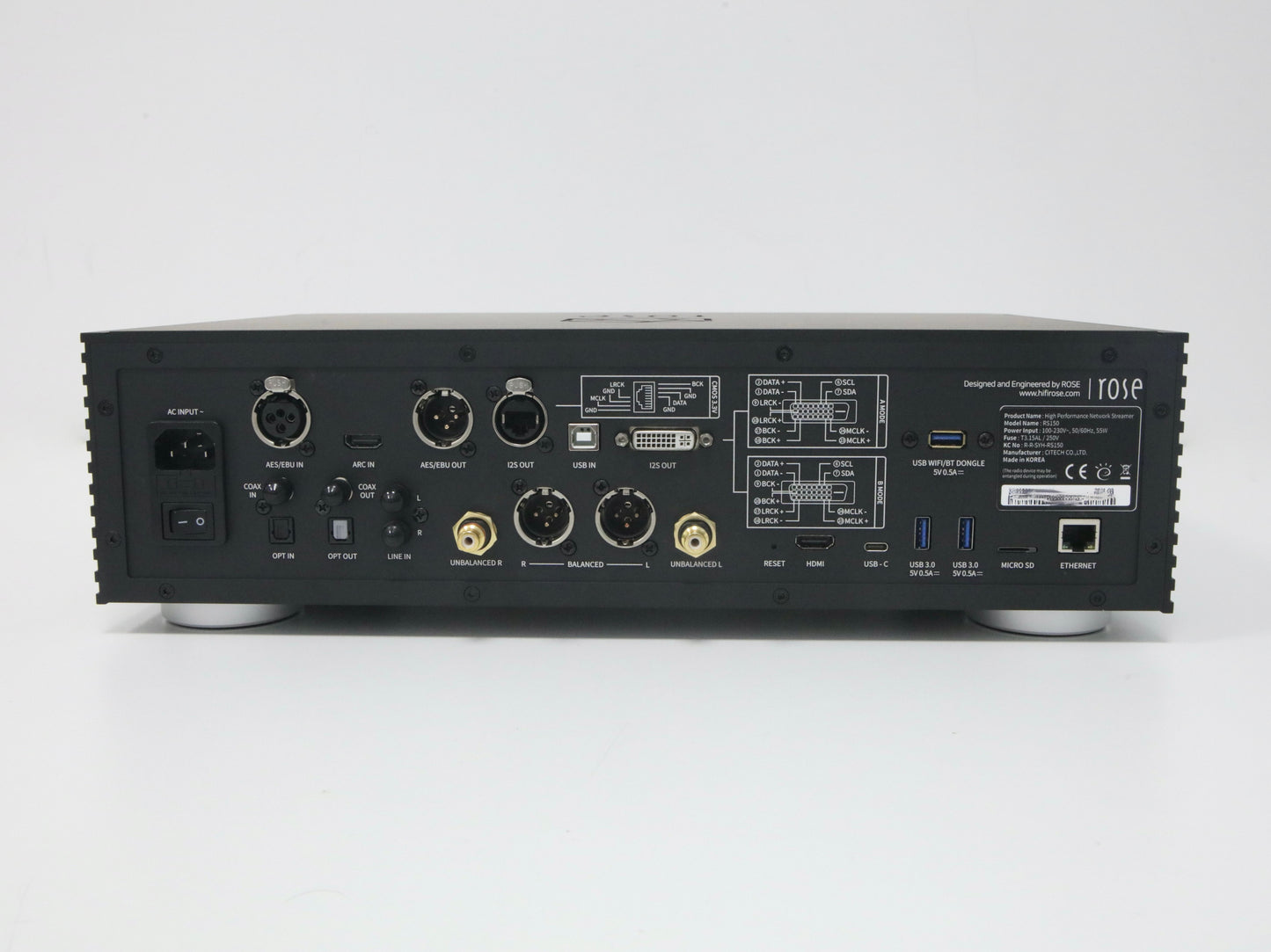 Hifi Rose RS150 High-End Streamer