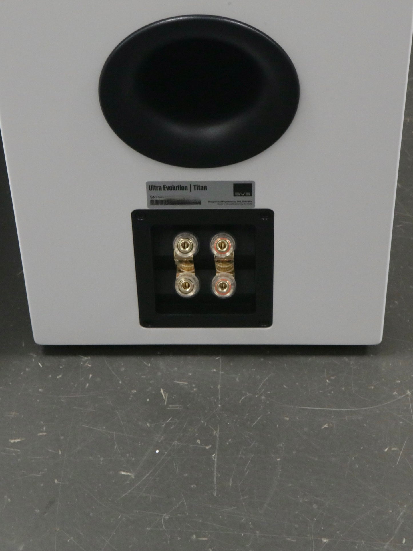 SVS Ultra Evolution Titan High-End Standlautsprecher weiß