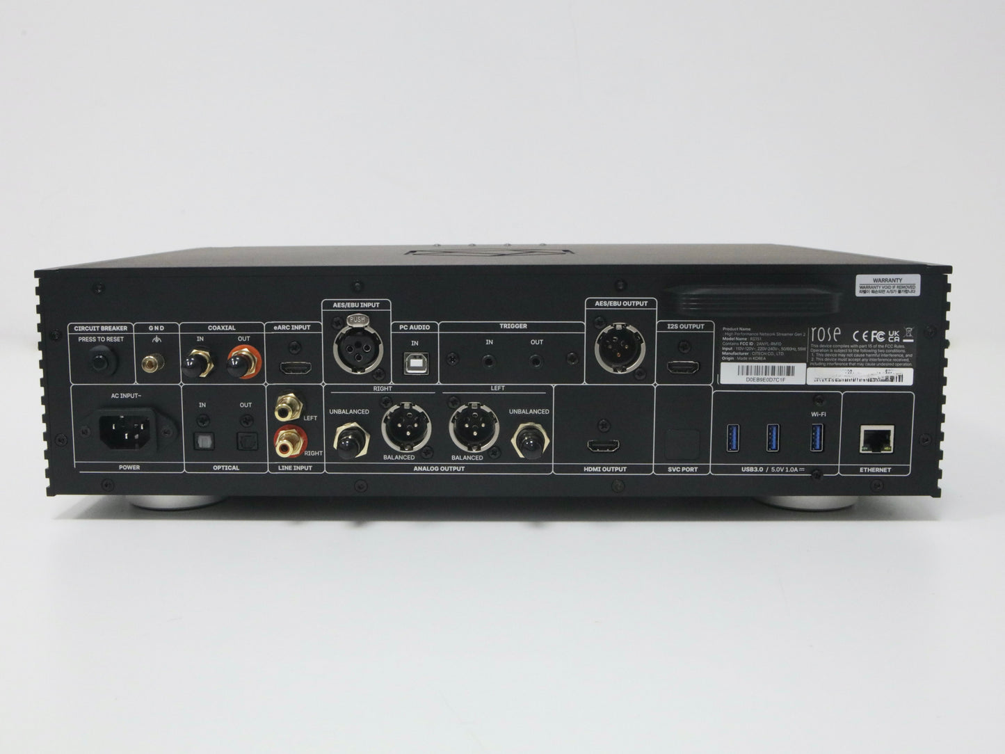 Hifi Rose RS151 Gen. 2 High-End Streamer