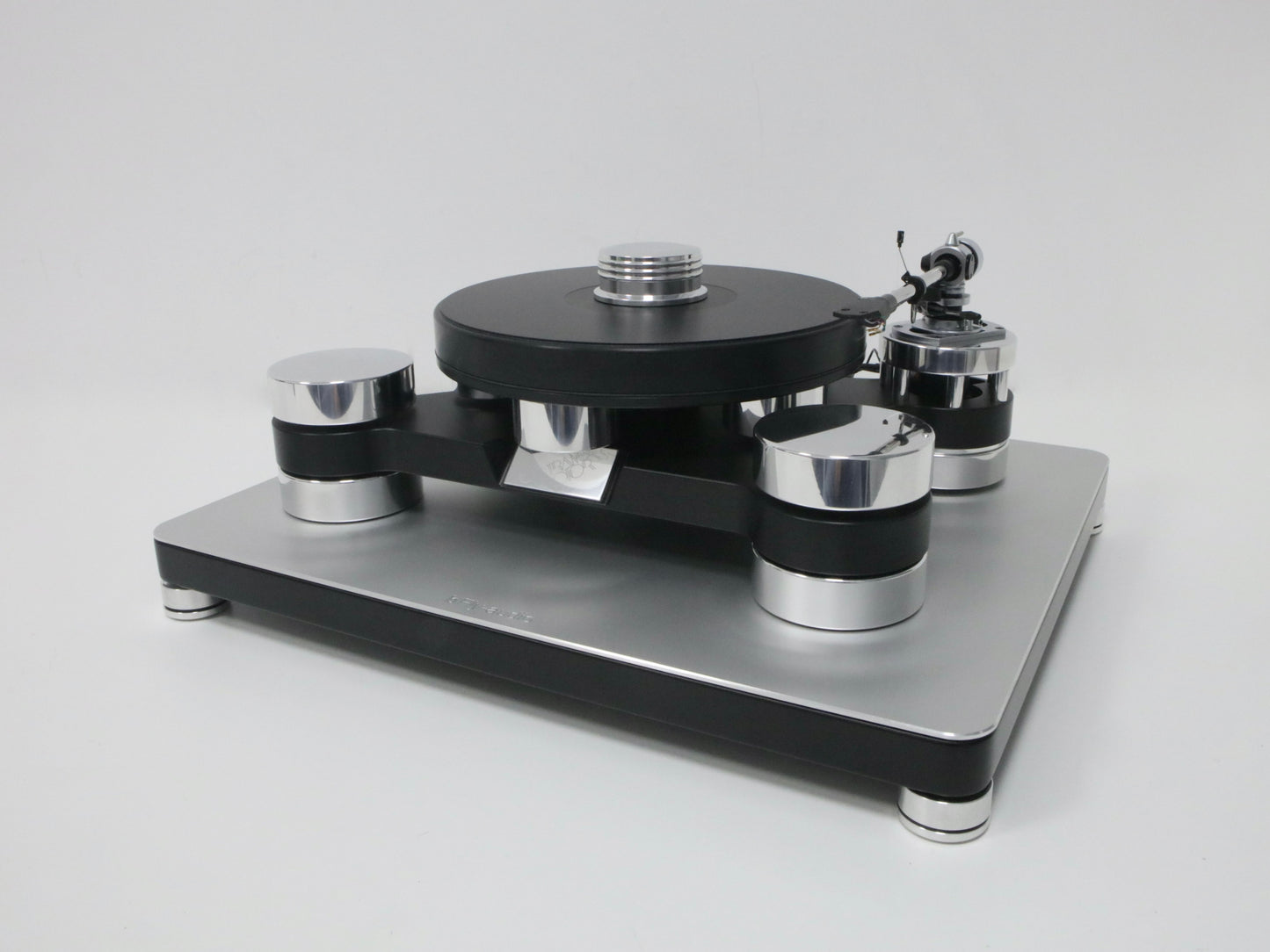 Transrotor Dark Star Silver Shadow mit SME Basis und M2-9 Tonarm