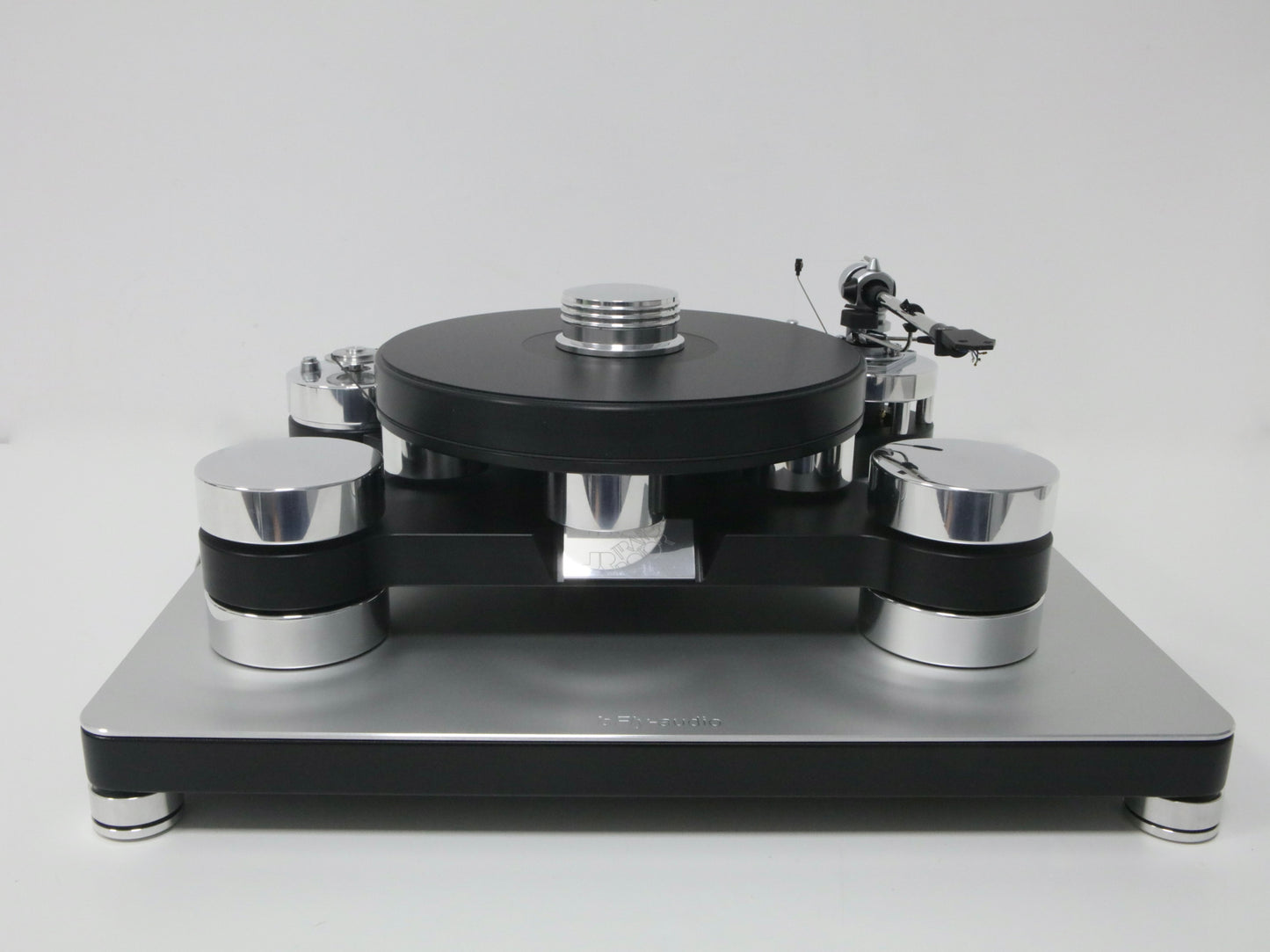 Transrotor Dark Star Silver Shadow mit SME Basis und M2-9 Tonarm