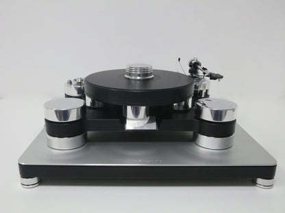 Transrotor Dark Star Silver Shadow mit SME Basis und M2-9 Tonarm
