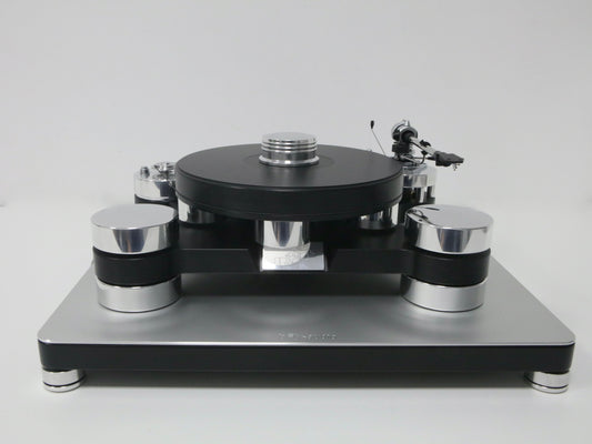Transrotor Dark Star Silver Shadow mit SME Basis und M2-9 Tonarm
