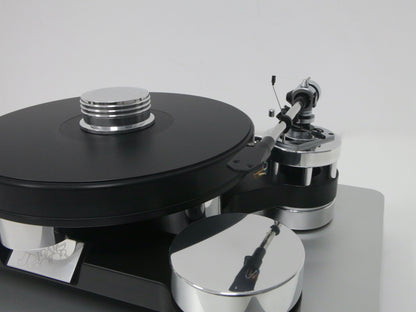 Transrotor Dark Star Silver Shadow mit SME Basis und M2-9 Tonarm