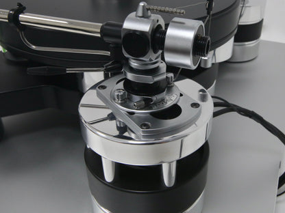 Transrotor Dark Star Silver Shadow mit SME Basis und M2-9 Tonarm