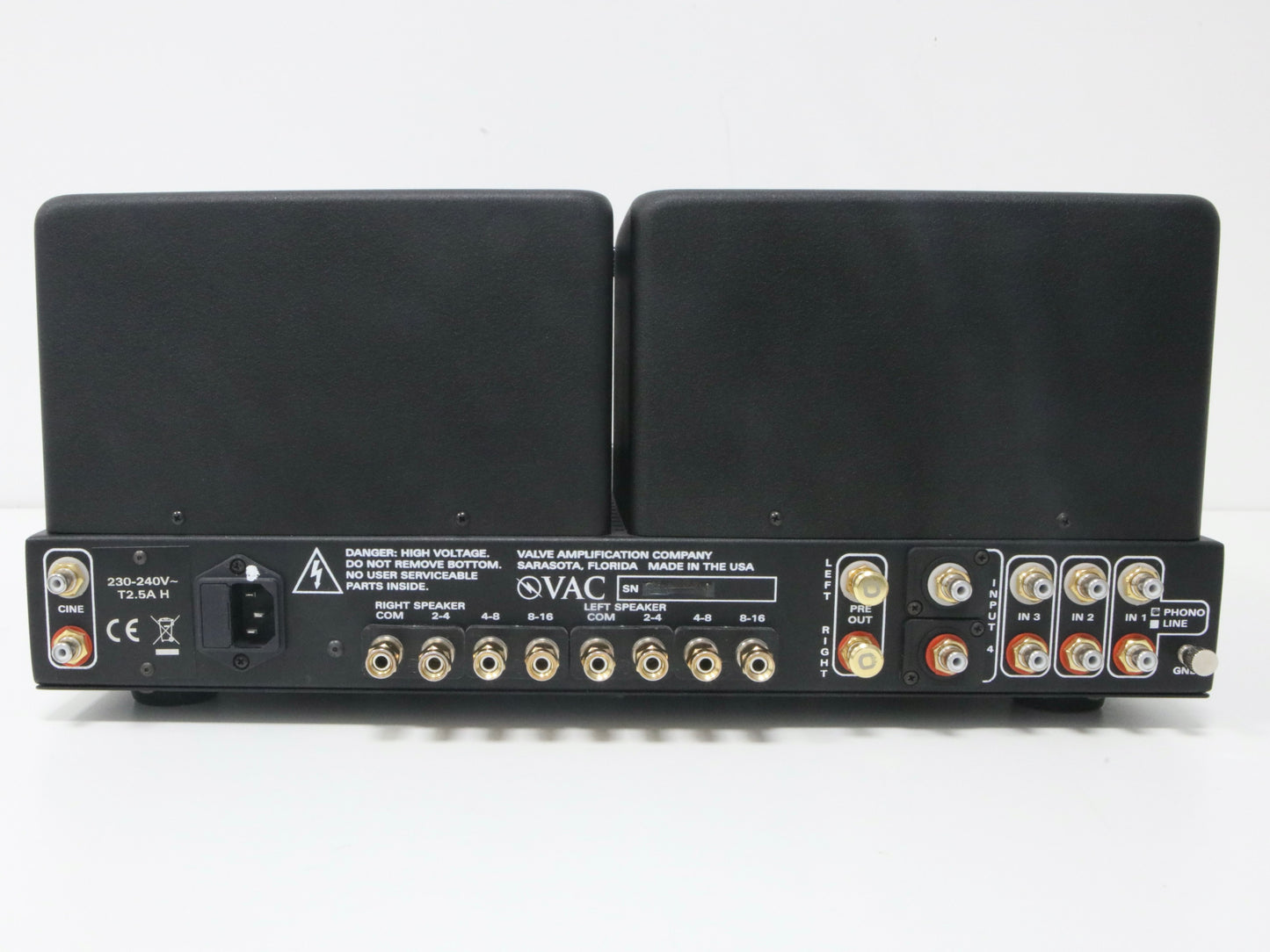 VAC Sigma 170 i mit Phono Vorstufe High-End Vollverstärker