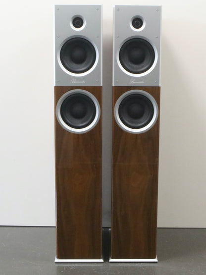 Burmester B18 nussbaum High-End Standlautsprecher