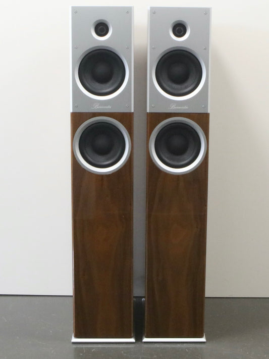 Burmester B18 nussbaum High-End Standlautsprecher