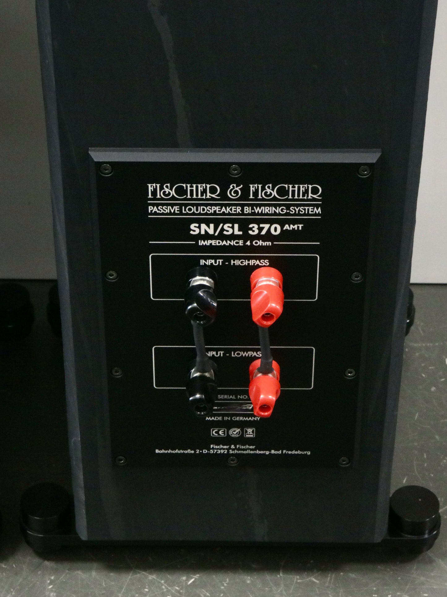 Fischer & Fischer SN 370 AMT High-End Standlautsprecher