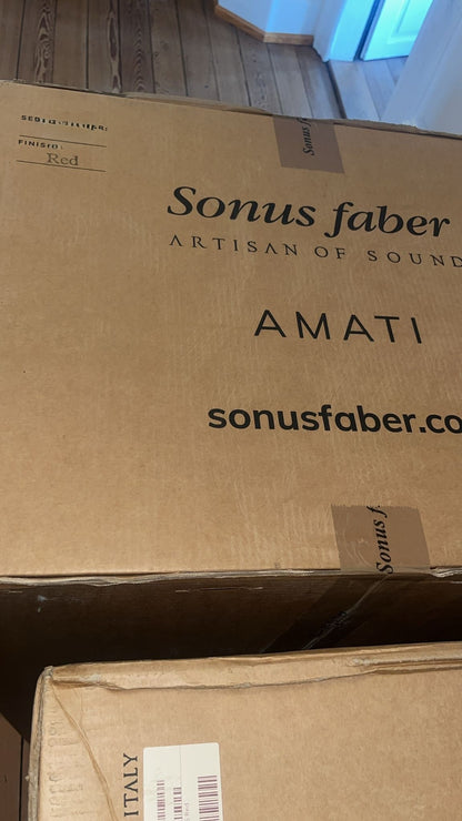 Sonus Faber Amati Tradition G5 rot ungeöffnete OVP