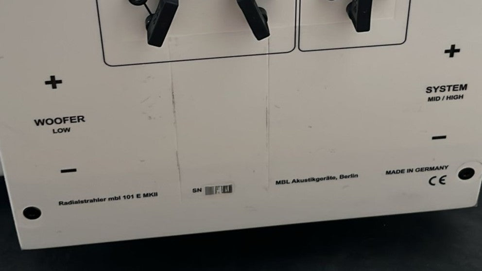 MBL 101 E MK2 Radialstrahler Referenz Lautsprecher