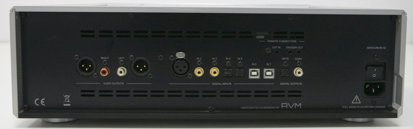 AVM Audio CD8T High-End CD-Player mit Röhrenausgang